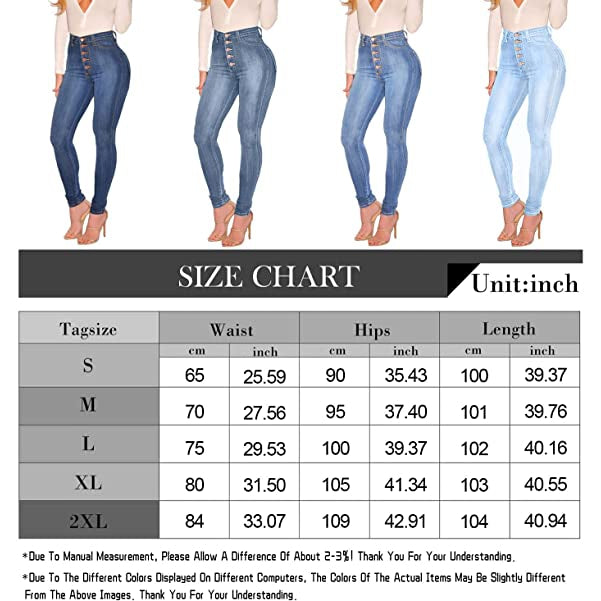 High Waist Tummy Control Skinny Jeans For Women Stretchy Colombian Denim,  Curvy Fit Ankle Length Pants From Omky, $21.3